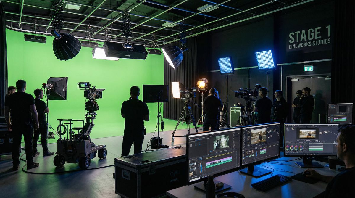 捷克街头影视制作工作室视频