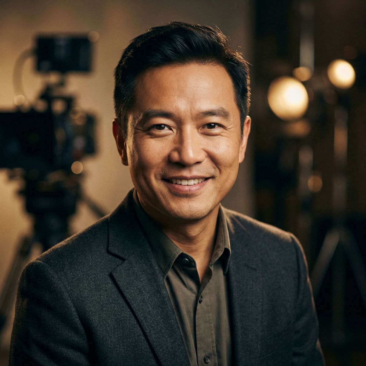 捷克街头影视导演陈明远